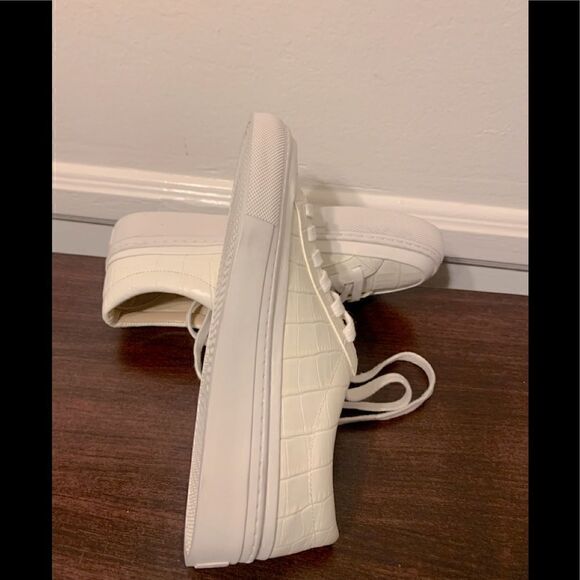 💕Via spiga samarah platform leather sneaker💕 size 5 - Picture 7 of 8